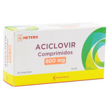 ACICLOVIR 800 MG X 35 COMPRIMIDOS
