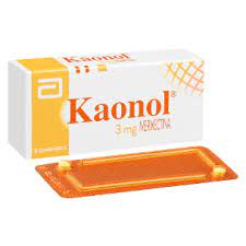 KAONOL 3 MG X 2 COMPRIMIDOS 